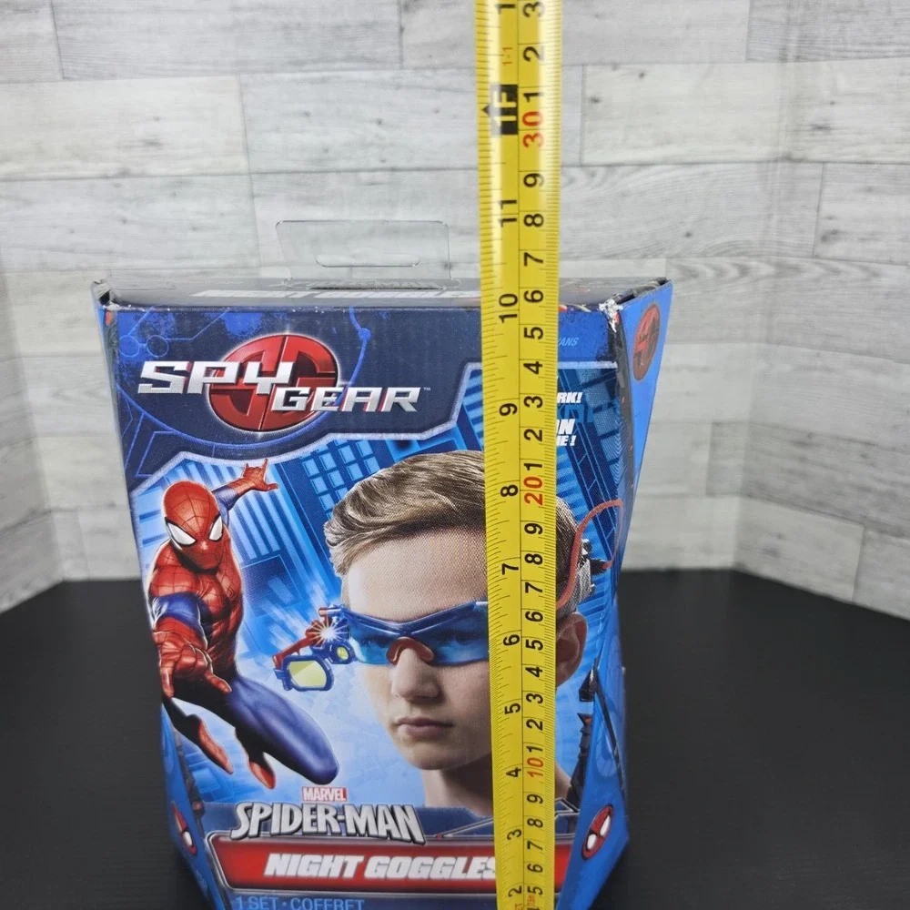 Spider-Man Spy Gear Night Vision Goggles Secret Agent Toy Glasses NEW RARE